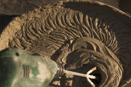 加入界面劑用增稠劑的混凝土